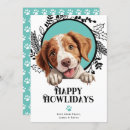 Search for brittany dog cards Happy howlidays