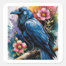 Search for raven stickers Watercolor