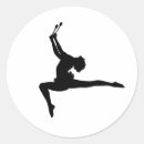 Search for gymnast silhouette stickers Woman