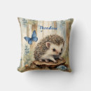 Search for cute hedgehog cushions Woodland