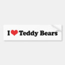 Search for teddy bear bumper stickers Heart