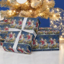 Search for rock wrapping paper Santa