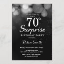 Search for silver 70th birthday invitations Adult birthday party