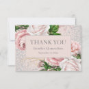 Search for quinceañera thank you cards Elegant