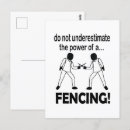 Search for sabre postcards Fencing
