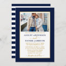 Search for stripe wedding invitations Simple