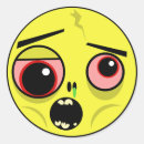 Search for cute kawaii halloween stickers Zombie