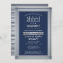 Search for navy silver anniversary invitations 25 years