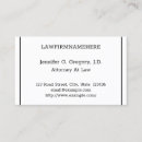 Search for professional standard business cards Lawyer