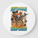 Search for australian animal clocks Dog