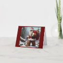 Search for bigfoot christmas cards Santa