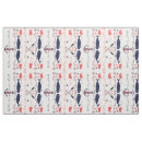 Search for navy and coral fabric Nautical