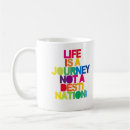 Search for life journey mugs Typography