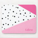 Search for polka dot mousepads Pink polka dots