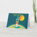 Search for spaceship birthday cards Cartoon