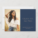 Search for 2024 graduation invitations Navy blue