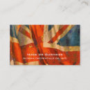 Search for british flag business cards United kingdom