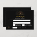 Search for masquerade quince invitations Black and gold