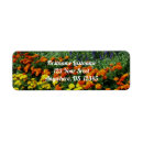 Search for flower photo return address labels Nature