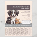 Search for pet sitter flyers Pet sitting business