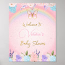 Search for rainbow baby shower posters Gold