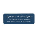 Search for midnight blue return address labels Script