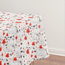 Search for red heart tablecloths Valentines