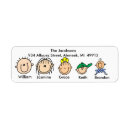 Search for animated return address labels Cute