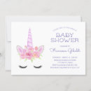Search for unicorn baby shower invitations Colourful