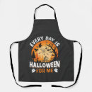 Search for halloween designs aprons Halloweenthemed