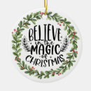 Search for believe in the magic christmas tree decorations Xmas