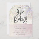 Search for diamond baby shower invitations Purple