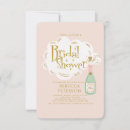 Search for peach bridal shower invitations Calligraphy