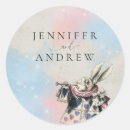 Search for classic alice in wonderland stickers White rabbit