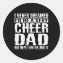 Search for cheer dad stickers Grandpa