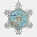Search for music teacher christmas tree decorations Violin