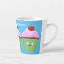 Search for cartoon cupcake mugs Dessert