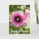 Search for hollyhock cards Flora