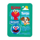 Search for sesame street tango magnets Grover
