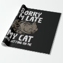 Search for sorry wrapping paper Cat