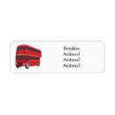 Search for bus return address labels Vehicle
