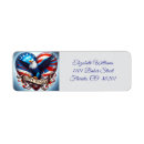 Search for bald eagle return address labels Patriotism