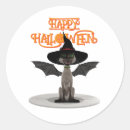 Search for happy witch stickers Orange pumpkin