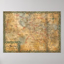 Search for map earth posters Bilbo baggins