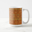 Search for turquoise and red mugs Vintage
