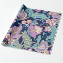 Search for flower pattern wrapping paper Ethnic