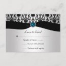 Search for embellished invitations Blue