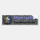 Search for different bumper stickers Autism awareness