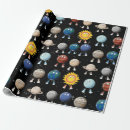 Search for solar system wrapping paper Kids