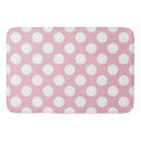 Search for polka dot bath mats Pattern of polka dots